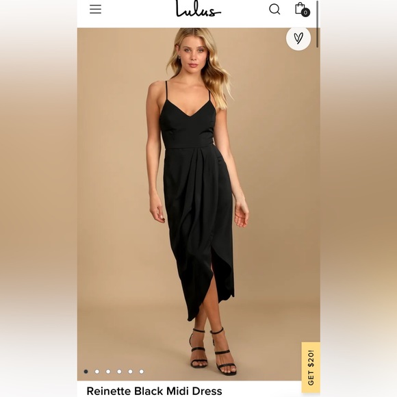 lulus reinette black midi dress ✨ 100% Polyester Campaigns A-line Sleeveless Burgundy Prom SIZE:48W-32L